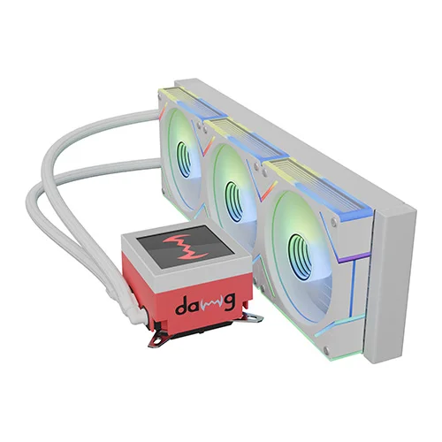 Dawg L360 AIO ARGB 360mm White CPU Liquid Cooler